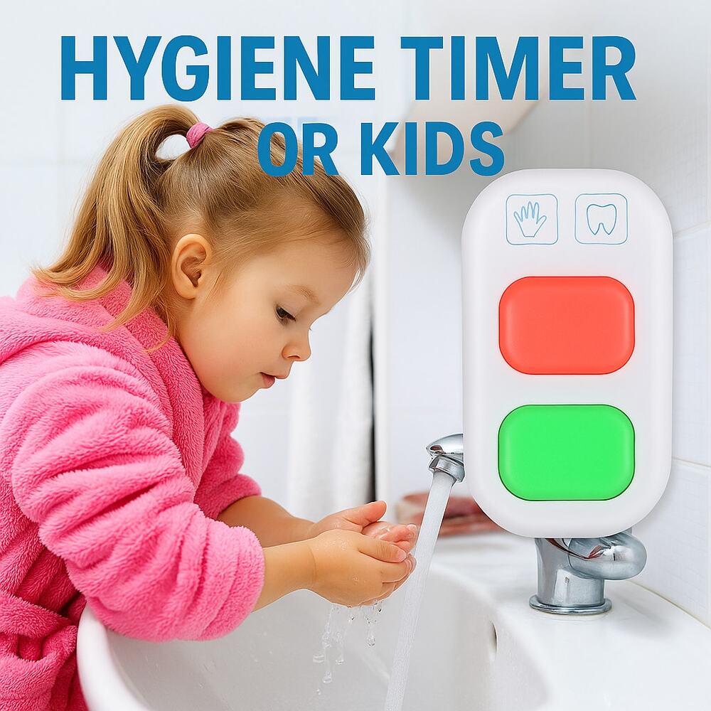 SOARING Mini LED Wash & Brush Timer for Kids Hand Washing Toothbrushing Tool